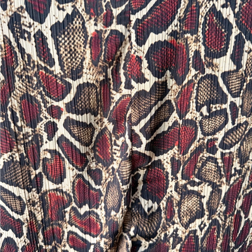 Zara Snake Print Mini Dress - Picture 4 of 7